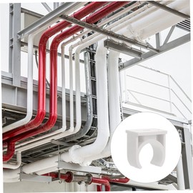 COHEALI Durable U Shape Clamp Holder Lightweight Clips for Fast Installation for Organizing Pipes and for