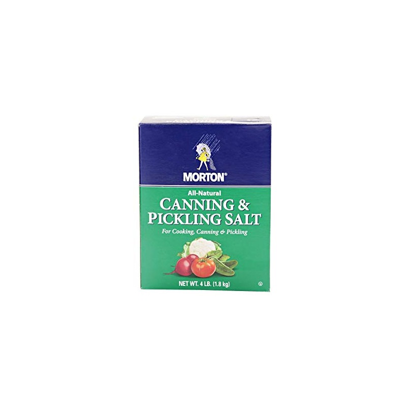 Morton All Natural Canning & Pickling Salt, 4 lb. Box
