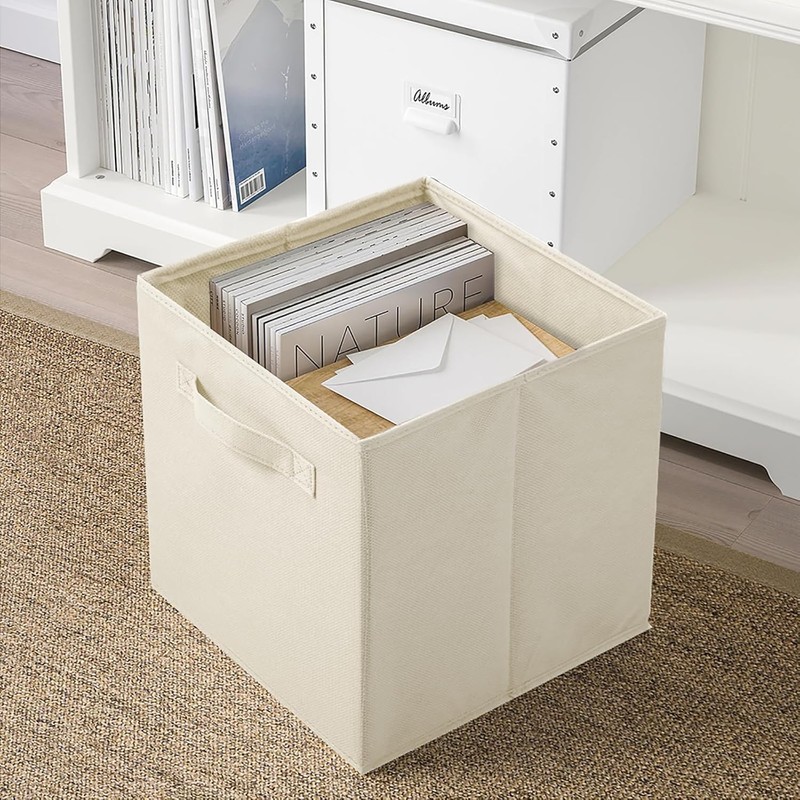 powerking Cube Storage Boxes, Foldable Fabric Storage Bins And Cloth