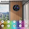 12" Large Digital Wall Clock with 12 RGB Colors &