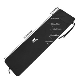 Aventik Neoprene Fly Rod Sock Fishing Rod Sleeve Cover Pole Sock Glove Protector Bag Pouch with 5 Compartments (Fly Rod 10'0''-10'6'' 4sec with Extra tip)