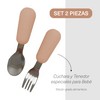 AMABABY - Set de Cubiertos para Bebé - Tenedor y