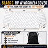 LATCH.IT RV Front Windshield Cover Class C | Front Motorhome,