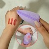 Cleansing Waterdrop Sponge Purple 9ea