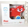 Applesauce Red Fox Educational Wooden Pull Toy by Applesauce