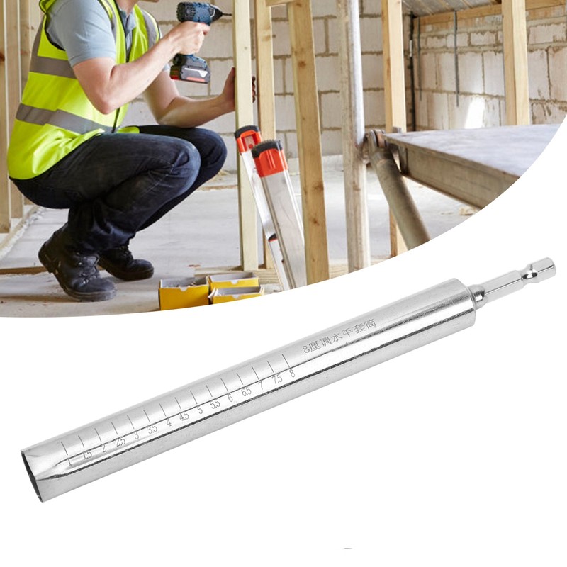 Electric Drills Hex Sleeve Horizontal Lengthened Integrated for 14mm Screwdriver