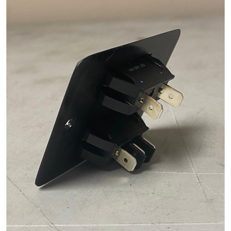 RV Water Pump Interior Switch with Red LED Indicator Camper