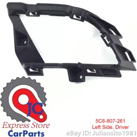 Volkswagen 5C6807261 VOLKSWAGEN GENUINE OEM JETTA FRONT LEFT FOG LIGHT HOUSING