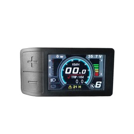 LCD Instrument Suitable for Bafang BBS01 Ebike Center Motor Color LCD Display Electric Bike Speedmeter Motorcycle Intelligent Display