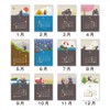 Moon Graphics CD202601 2026 Moon Calendar, Tabletop SS Four Seasons