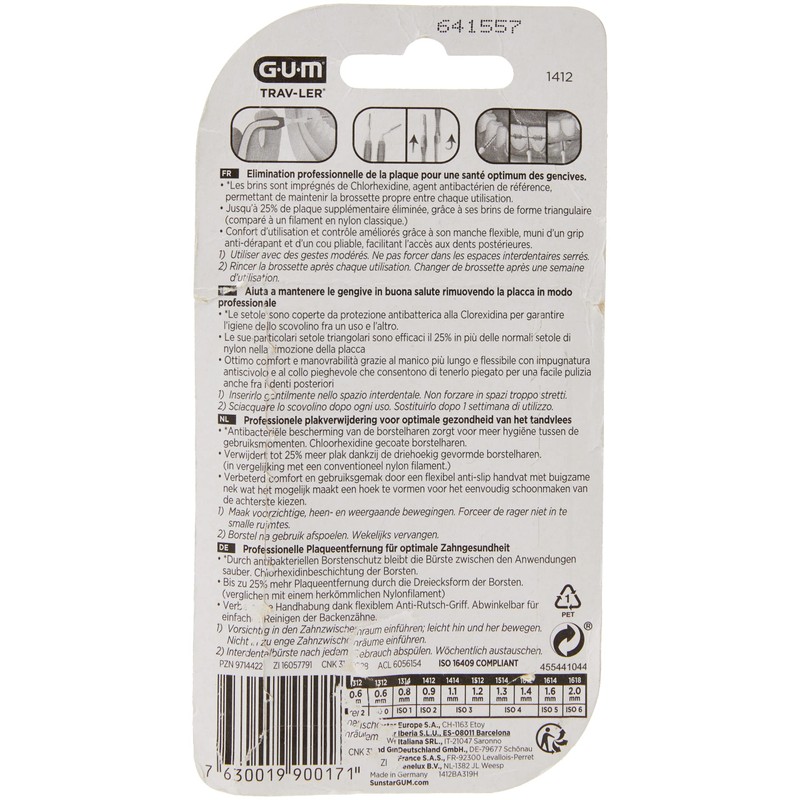 INTERDENT Manual Toothbrushes, 100 g,7630019900171