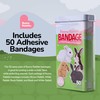 BioSwiss Bandages, Bunny Rabbits Shaped Self Adhesive Bandage, Latex Free
