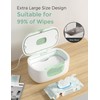 Momcozy New Baby Wipe Warmer, 100pcs Larger Capacity Wipe Dispenser,