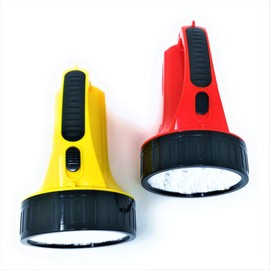TEMPO DI SALDI Torcia Lampada Portatile 19 LED Ricaricabile a Accensione Manuale