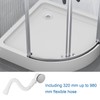 Drain Fitting Set, Drain Hole Set for Shower Tray, Outflow