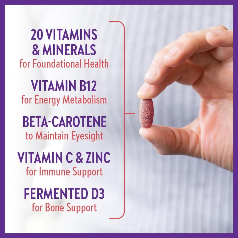 New Chapter Women's Multivitamin 50 Plus for Cellular Energy, Heart