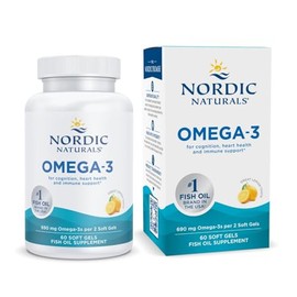 Nordic Naturals Omega 3-690 mg, 60 Cápsulas sabor limón