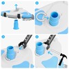 2025 Enhanced TidyMister Pool Vacuum Head with Wheels,Steering Handle Swimming