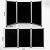 Sherr 3 Panel Trade Show Presentation Board, 72 x 35.3
