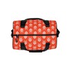 Outrageous Orange gym bag - Color: Black