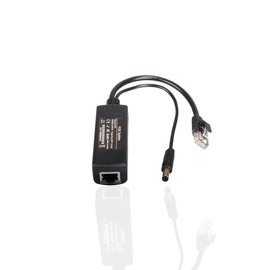 POE Splitter,COOSO Passive POE Splitter 24V to 12V Compatible with Most Switches POE And All Web Cameras