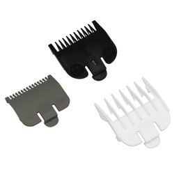 3 Pcs Hair Clipper Guides, Precision Attachment Comb，1.5mm, 3mm, 4.5mm，Universal Hairdressing Accessory, Positioning Comb, Suitable for Most Hair Clippers,Easy to Use and Durable Limit Comb