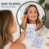 Blue Face Gems Stickers Face Jewels with Star Heart Music