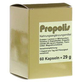 Propolis Kapseln Nahrungserg�nzungsmittel, 60 St