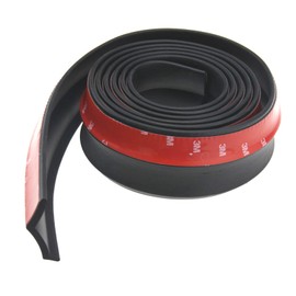 Create idea Car Auto Front Bumper Spoiler Lip Splitter Lip Skirt Protector 2.5M x 65MM