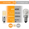 Megereet E14 LED Bulb 4W 120V European Light Bulbs 40W