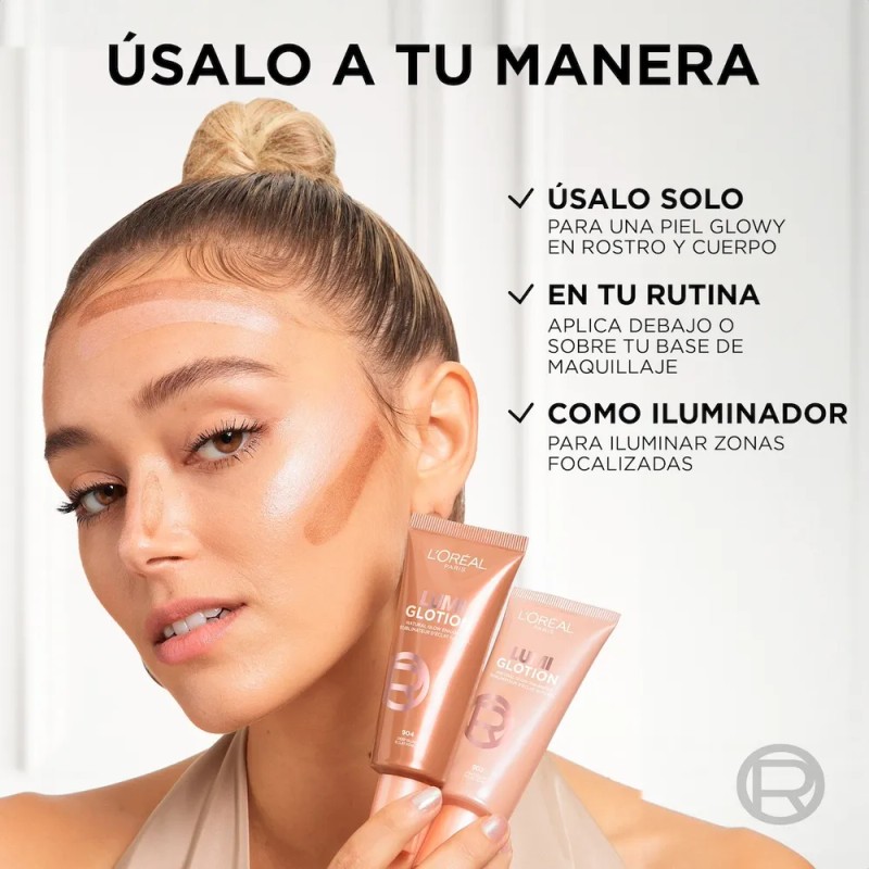Iluminador Hidratante Lumi Glotion 40 Ml De L'oreal Paris Light