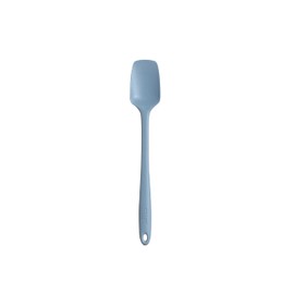 GIR: Get It Right Premium Seamless Spoonula - Non-Stick Heat Resistant Silicone Scraper Spatula - Perfect for Mixing, Serving, Scraping, Stirring, and More - Skinny - 11 IN, Slate