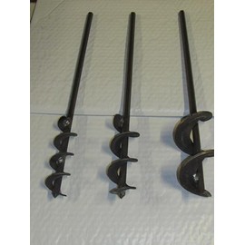 Dirt Hole Augers Trapping (Choice of 1 1/2", 2" or 3") (1 1/2")