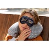 Sleep Mask Travel Relax Eye Cover Bed Emoji Nap Blindfold