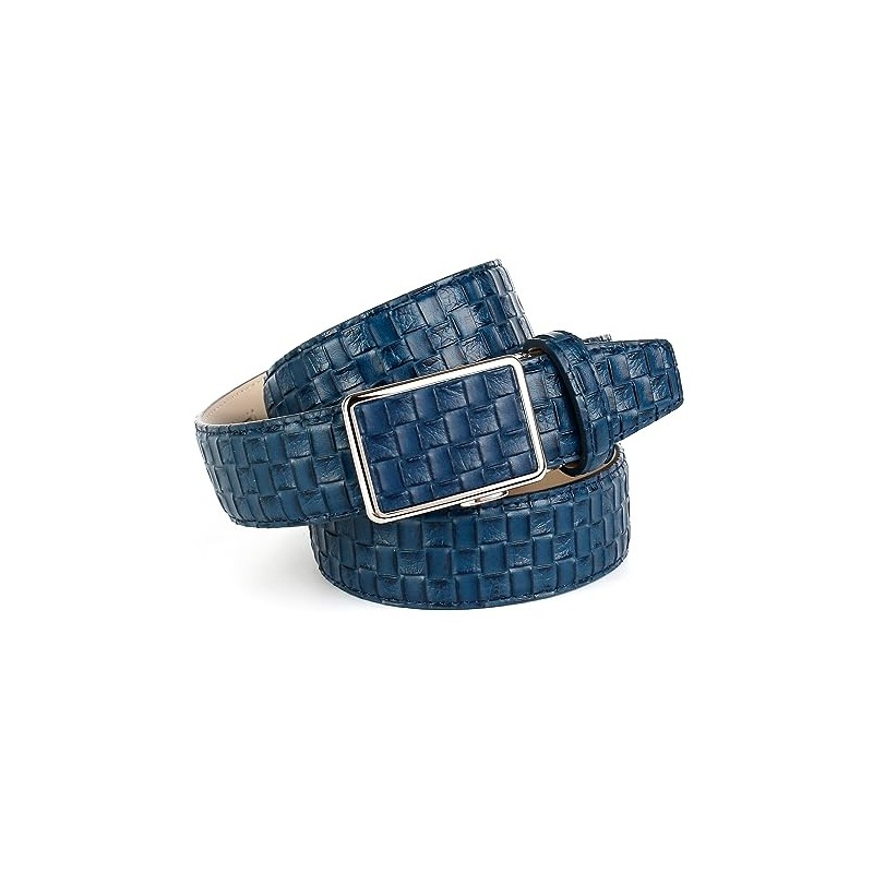 Anthoni Crown Men's Belt, blue