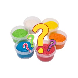 Feuchtmann My Favourite Dough Edu Edition 500 g Children's Clay Surprise, Gluten-Free Play Clay Vegan, Non-Toxic Clay, Modelling Clay Air-Drying