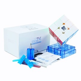 MoYu Weilong GTS2M 3x3x3 3.47 Second WCA World Record Version 3x3x3 Competition Cube Built-in Magnet Super Smooth Moriyu 3.47 Second WCA World Record Creation World Top Cube Standard Six Color Stickerless