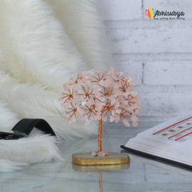 Rose Quartz Tree of Life - Crystal Tree - Gifts for Women - Feng Shui - Rose Quartz Crystals - Pink Room Decoration - Pink Home Decoration - Spiritual Gifts for Women