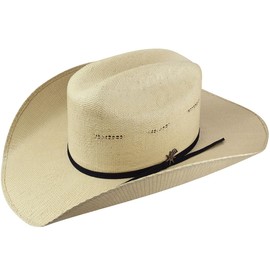Bailey 1922 Taconic Western Cowboy Hat Straw Hat Sun Hat Summer Hat Rodeo Hat, natural, 57