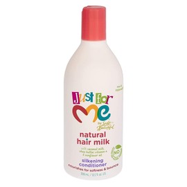 Just For Me Hair Milk Conditioner Silkening 13.5 Ounce (399ml) (Pack of 3)