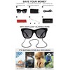 OCCI CHIARI Oversized Reader Sunglasses 2.25 for Women Reading Sunglasses