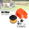 Garden Tools Chainsaw Air Filter Assembly Throttle Lever Kit Accessories