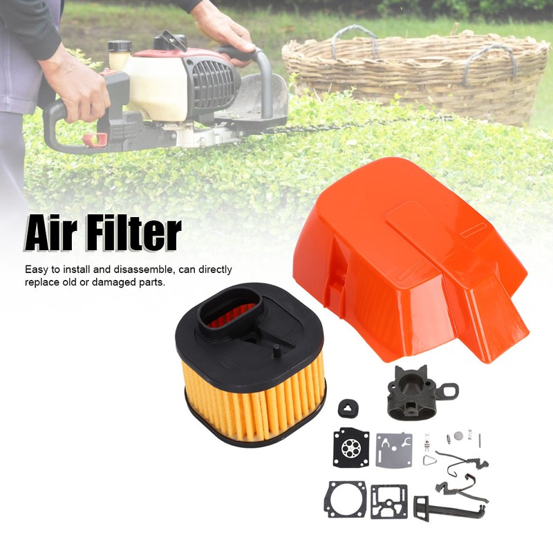 Garden Tools Chainsaw Air Filter Assembly Throttle Lever Kit Accessories