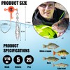 Crappie Jig Heads Kit, Fishing Jig Head Hook Fishing Lure