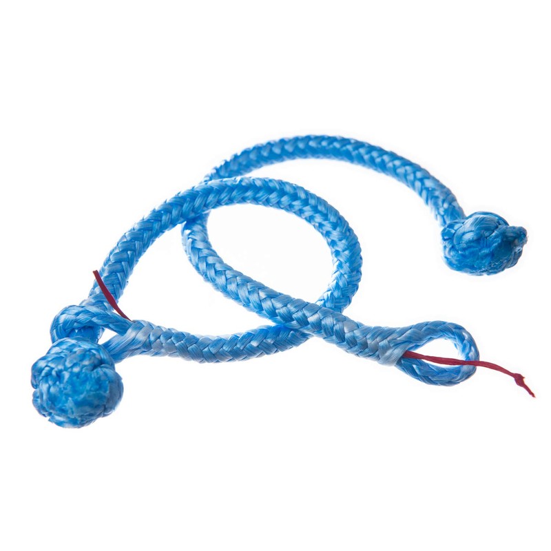 New Marine Dyneema rope shackle, 5 mm, blue, breaking load