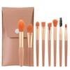 8-Piece Makeup Brush Set Pouch Set 3ea