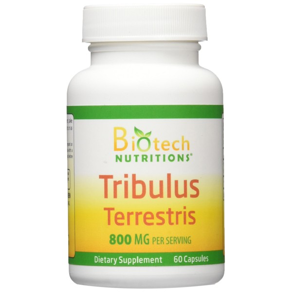 Biotech Nutritions Tribulus Terrestris Capsules, 60 Count