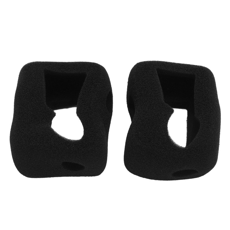 2Pcs Action Camera Windscreen Windslayer Housing Case, Noise Reduction Foam