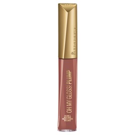 Rimmel London Oh My Gloss Plump Lip Shine with Moisturising Oils, Soft Lips and Ultra Bright 3D Effect, 759 Spiced Nude 6ml