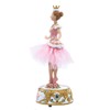 Kurt Adler Figura de Bailarina de Base Musical Rosa de